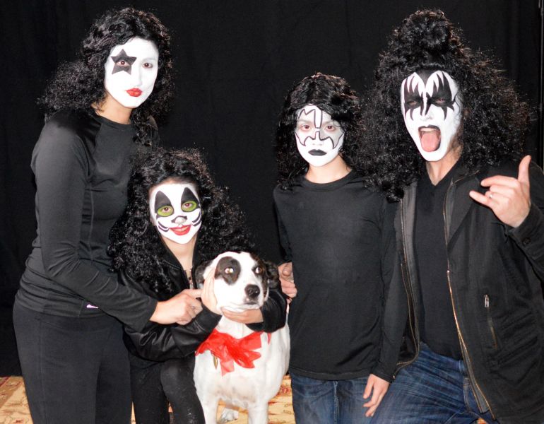 KISS Family Face Painting