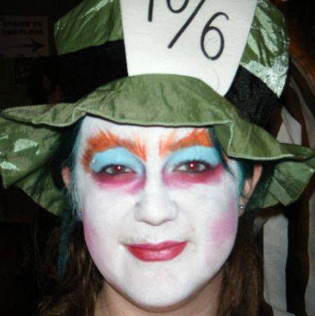 Mad Hatter Costume Face Painting