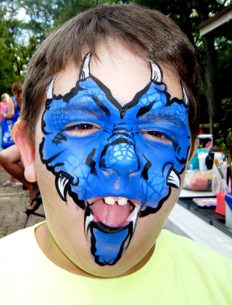 Dragon Face Painting