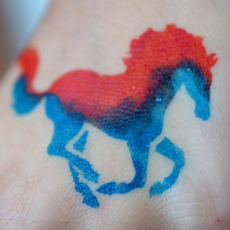 Horse Temporary Ink Tattoo