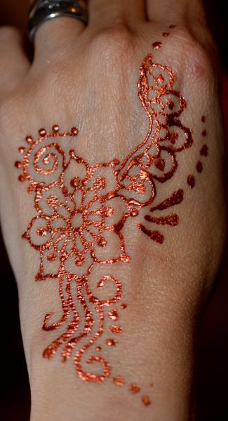 Henna Lace Flower