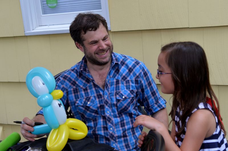 Balloon Twister with Penguin