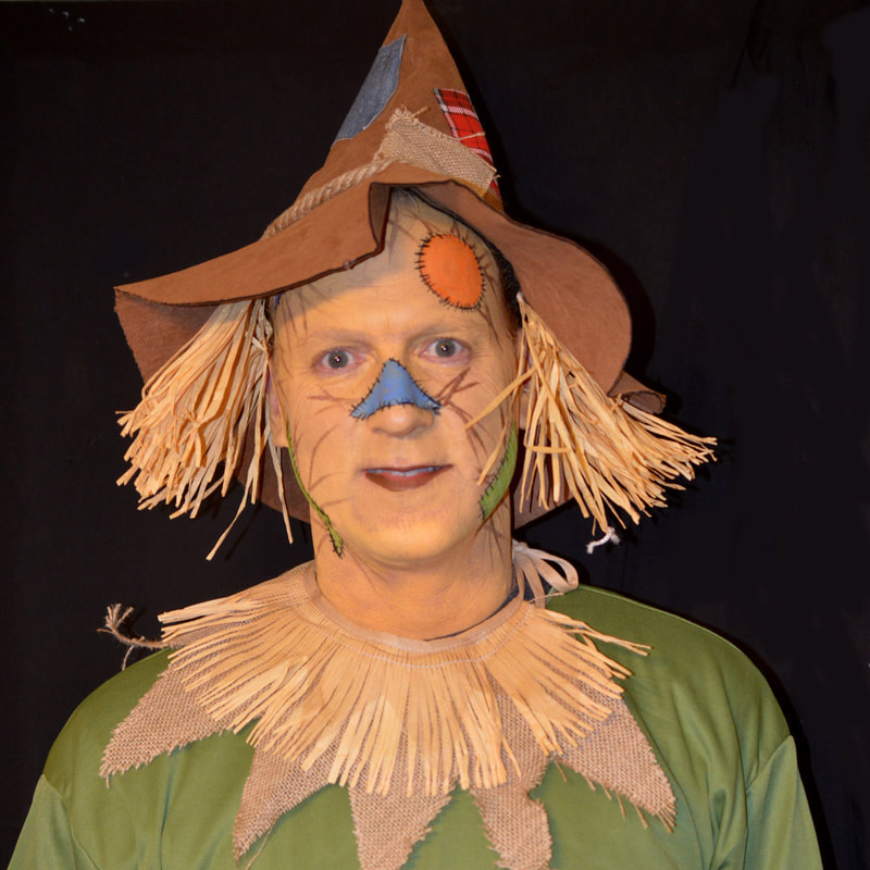 Wizard of Oz Scarecrow Private Halloween Appointment Costume Face Painting
